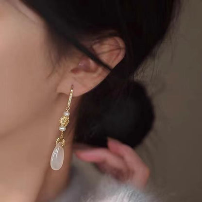 mitation Pearl Earrings | 2025 New Chinese Style High-End Niche Design