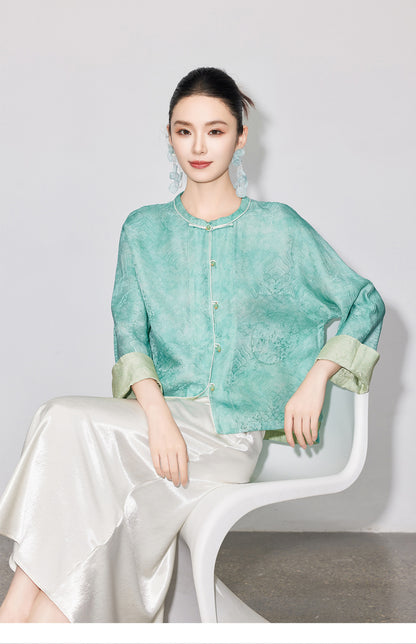 Chic High-End Diagonal Cut Satin Mermaid Skirt