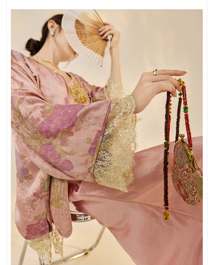 2025 New Chinese Style Light Luxury Jacket | Elegant Printed Rayon Women's Top