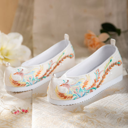 Autumn 2025 Hanfu Shoes — Bride Xiuhe Shoes with Inner Height for Women