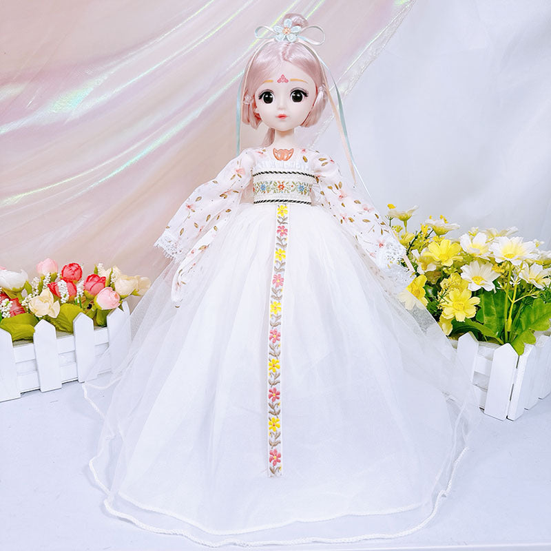 30cm Ancient Style Doll — Hanfu Toy for Girls, Gift for Kids