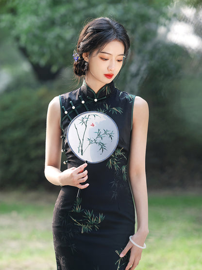 High-End New Chinese Style Qipao – Summer Youth Elegant Dress