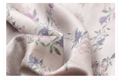 Early Autumn Silk Embroidered Retro Loose Chinese Style Jacket