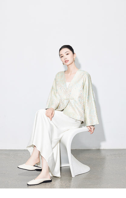 Chic High-Waist Mermaid Satin Skirt for Women