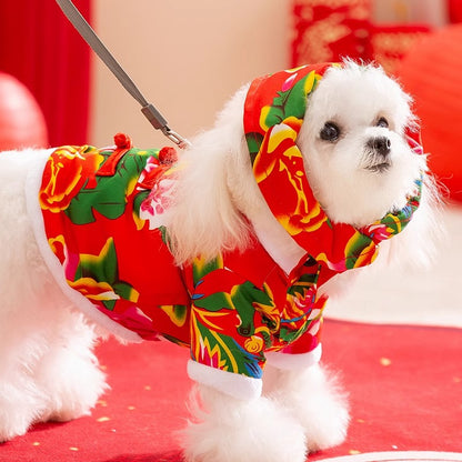 Autumn Winter Dog Coat Small Dog Teddy Yorkie Cotton Jacket