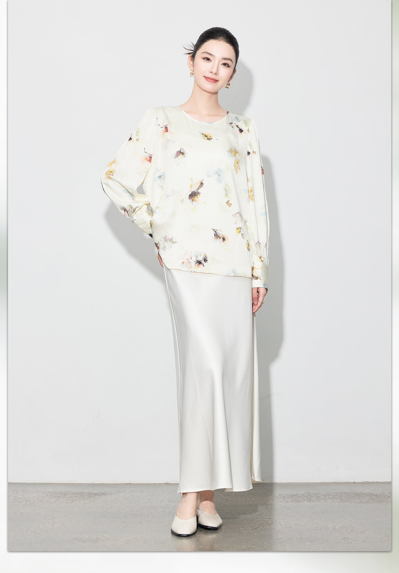 High-End Chinese National Style Spring Blouse