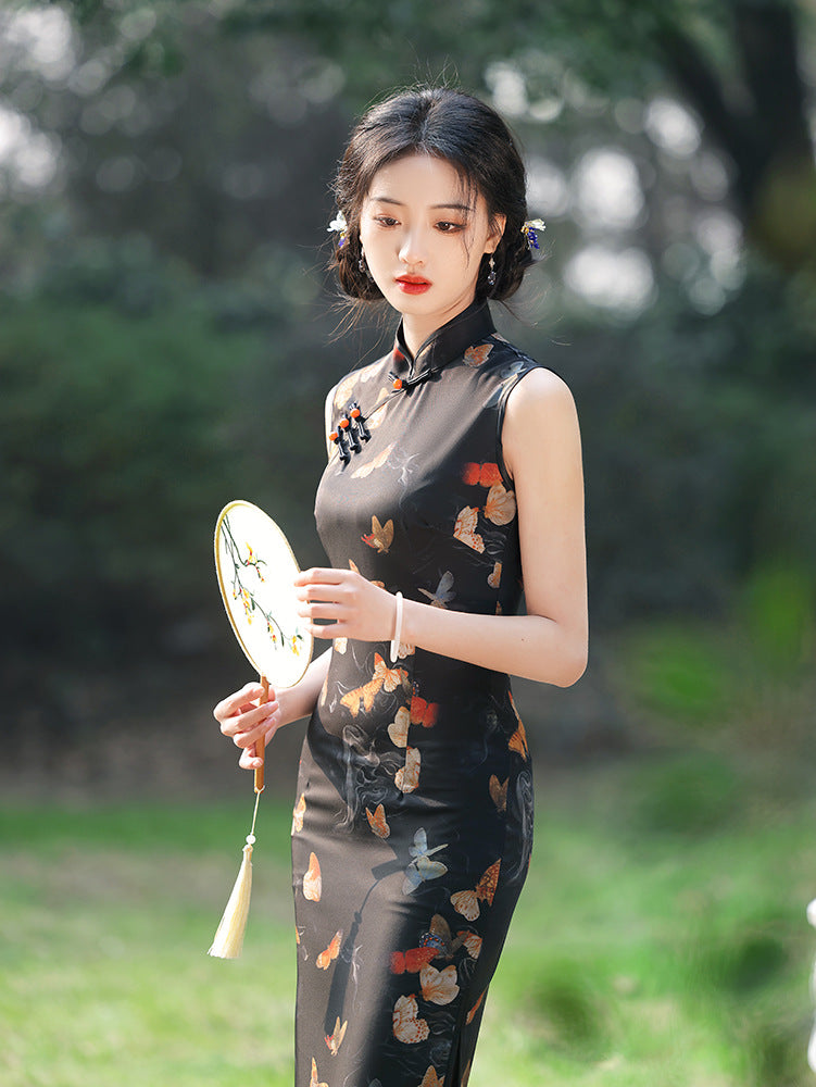 High-End New Chinese Style Qipao – Summer Youth Elegant Dress
