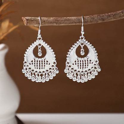 Ancient Style Ethnic Earrings | Elegant Miao Jewelry for Women