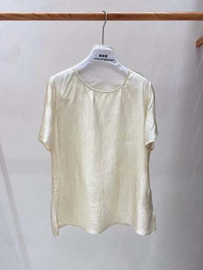 High-End National Style Summer Blouse for Women