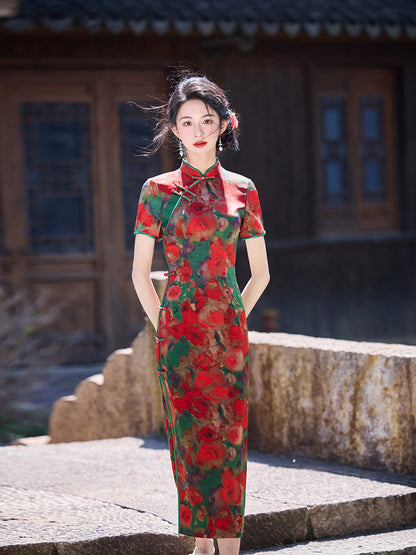 High-End New Chinese Style Qipao – Elegant Daily Wear