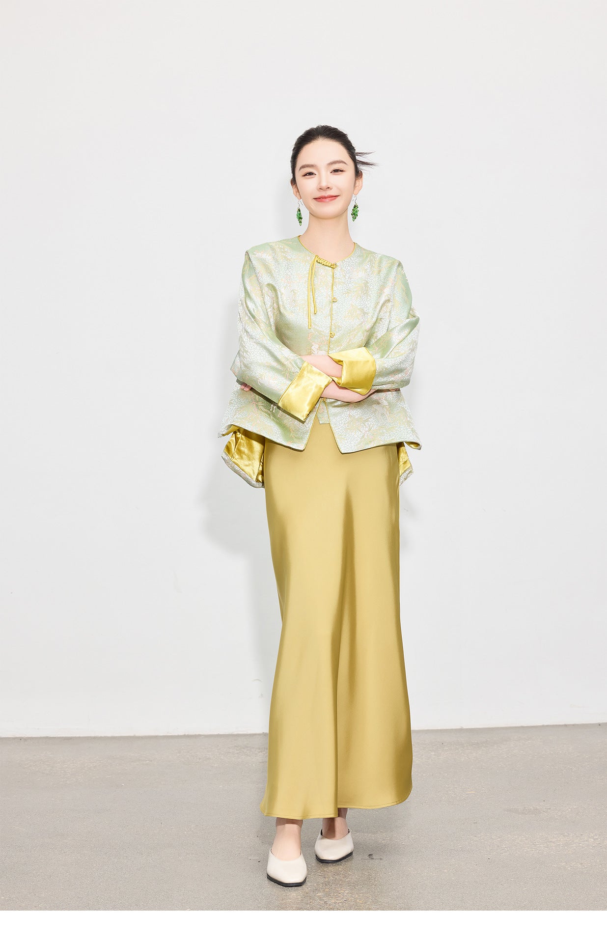 High-End Women's Jacquard Jacket