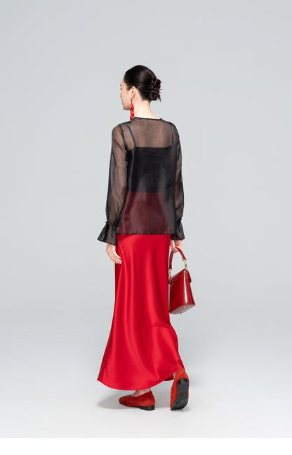 Original National Style Thin Fashion Versatile Autumn Top