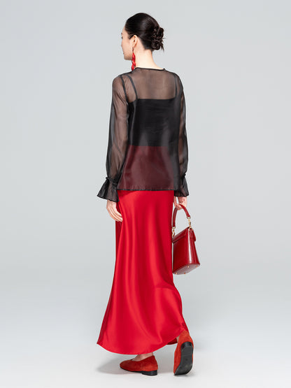 Original National Style Thin Fashion Versatile Autumn Top