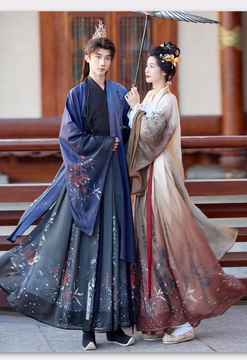 Romantic Oriental Hanfu — Male & Female Traditional Chinese Outfit
