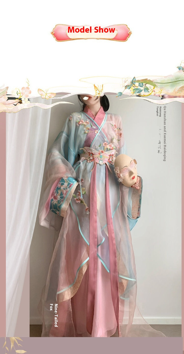 Oriental Drama Hanfu — Modified Warring States Style Short Robe