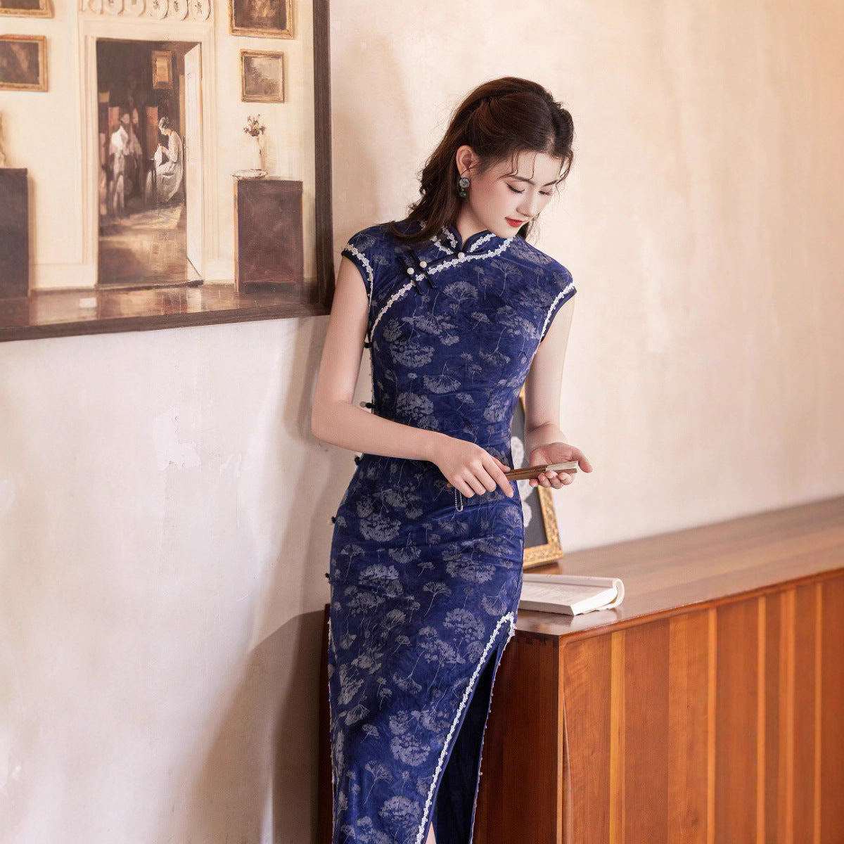 Republic of China Style Cheongsam – Daily Wearable Elegant Dress
