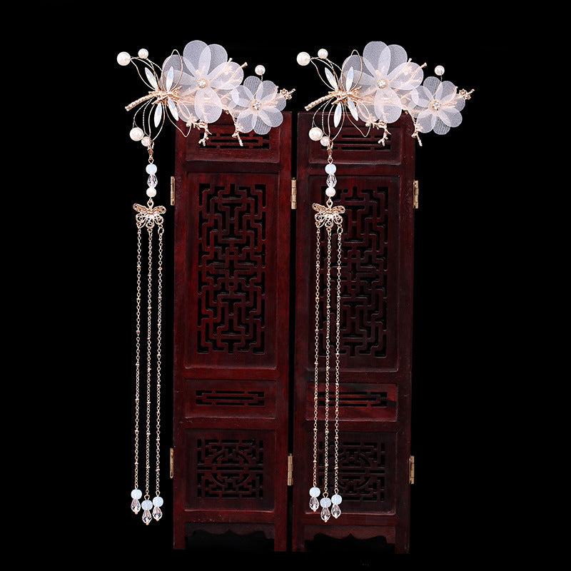 Hanfu Hair Accessories Fairy Girl Tassel Hairpin Full Set Buyao Hairpin