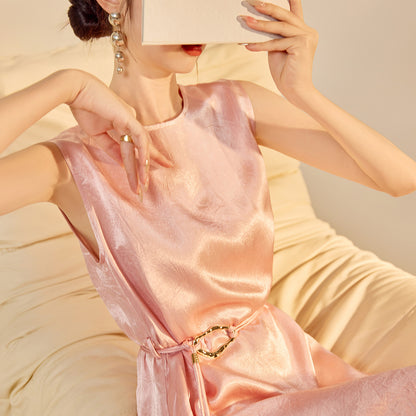 High-Cool Summer Dress | New Chinese Style Elegant Long Dress for Women