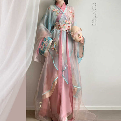 Oriental Drama Hanfu — Modified Warring States Style Short Robe