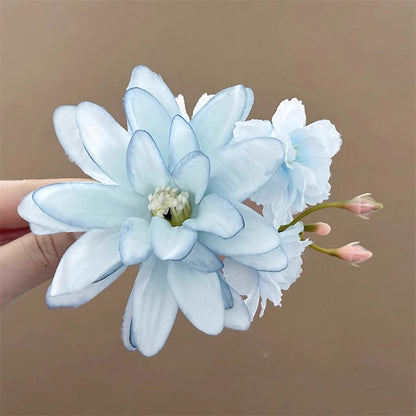 Floral Hair Clip New Chinese Style Beach Holiday Updo Hair Accessory