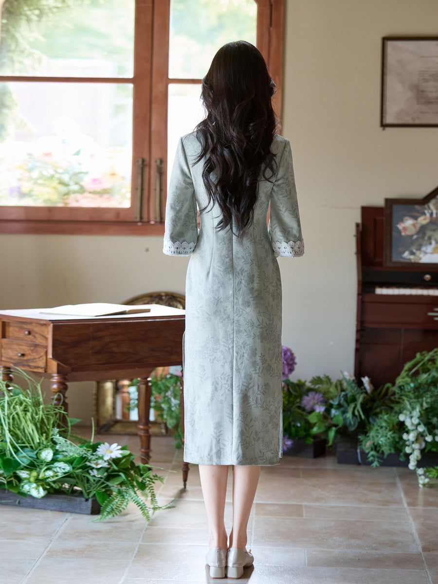 New Chinese Style Qipao – Improved Youth Daily Wear Dress