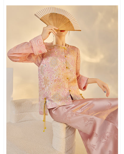 Early Autumn Retro Embroidered Vest | New Chinese Style Women's Top