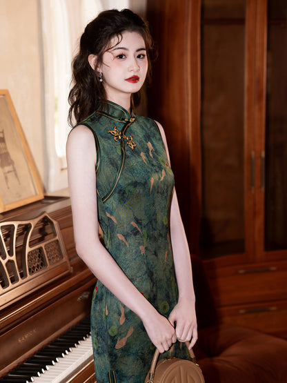 High-End New Chinese Style Qipao – Spring Summer Daily Dress