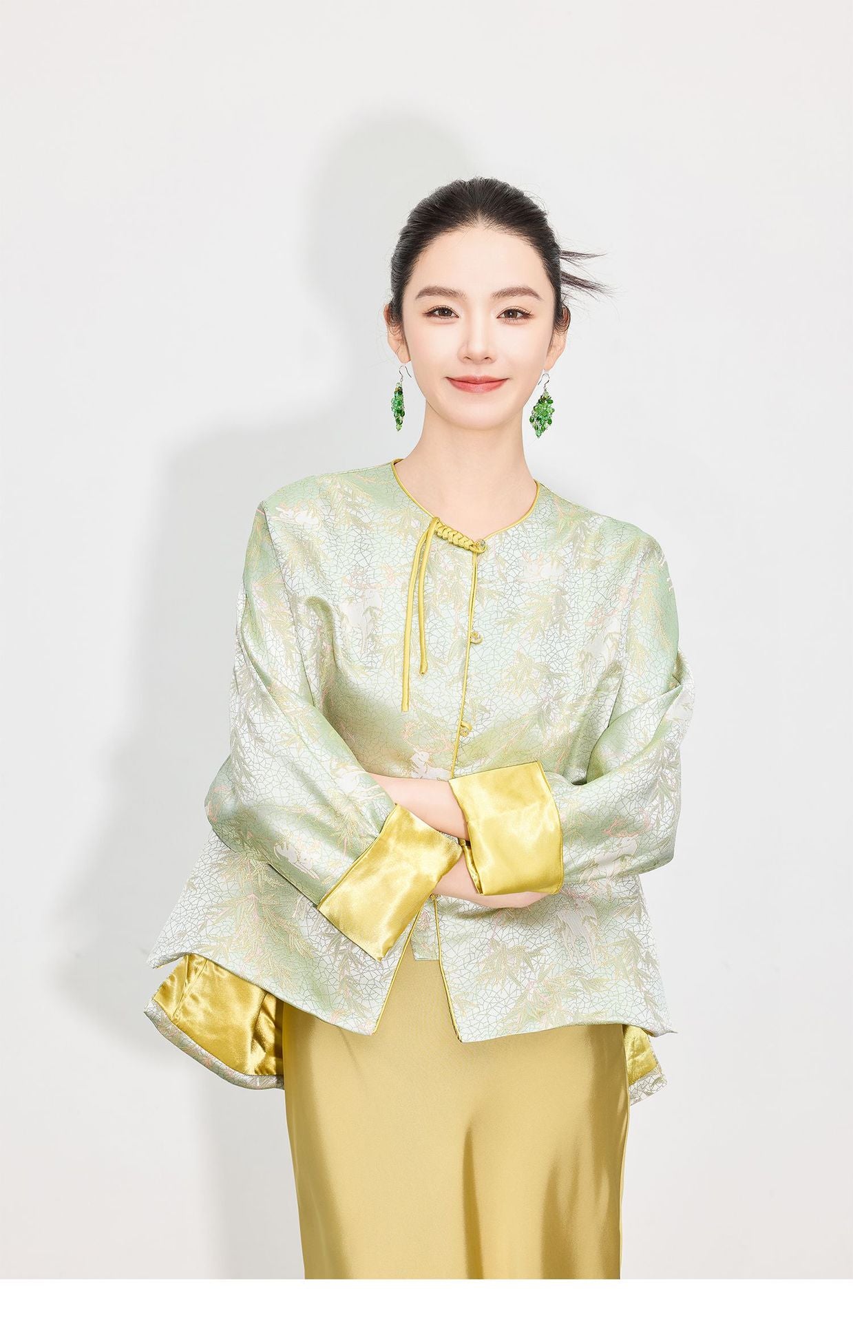 High-End Women's Jacquard Jacket