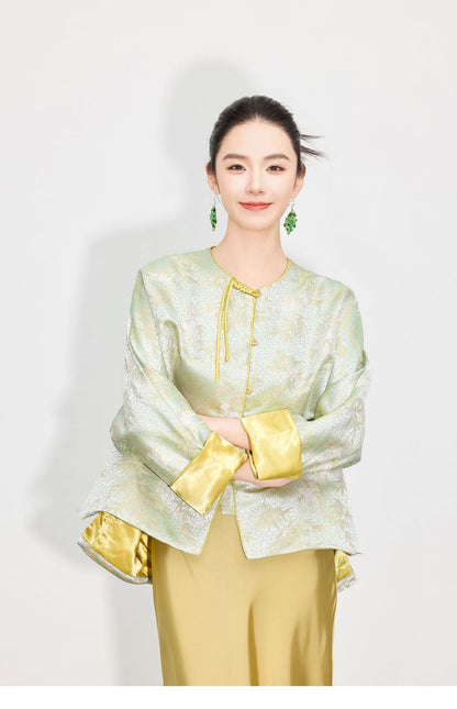 High-End Women's Jacquard Jacket