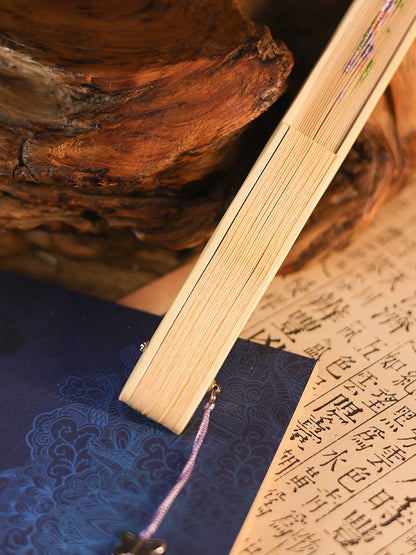 Ancient Style Suzhou Embroidered Fan — Portable Chinese Style Fan