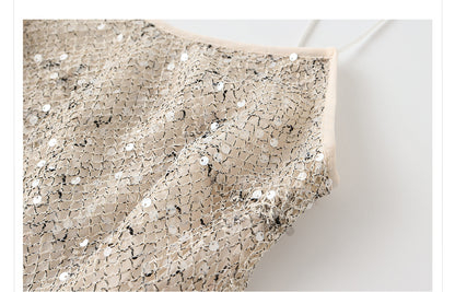 Autumn New Chinese Sequin Embroidered High-End Coat Dress Set