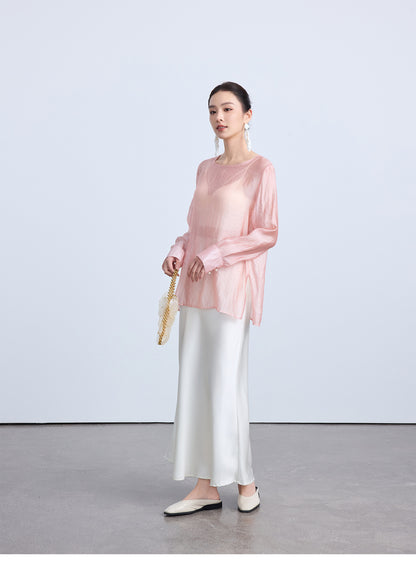 Simple & Stylish Chinese National Style Blouse
