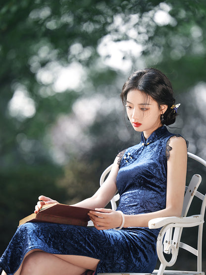 Improved Slim Fit Qipao – Elegant Daily Wear Dress