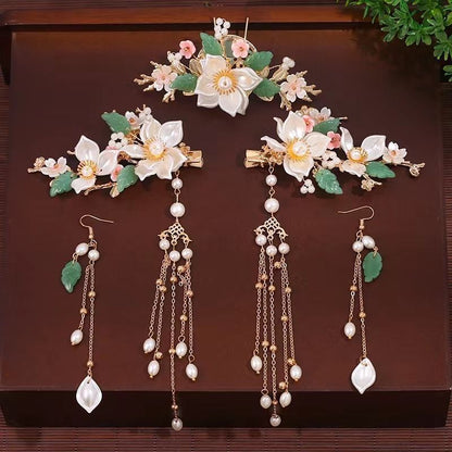 Hanfu Hair Accessories Fairy Girl Tassel Hairpin Full Set Buyao Hairpin