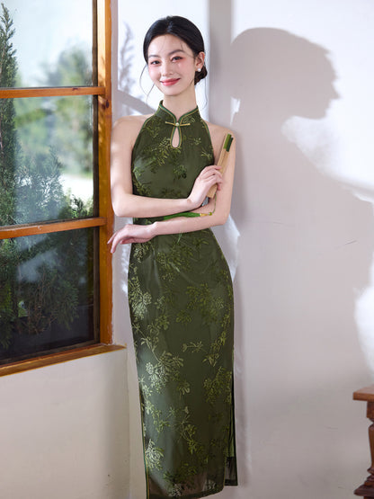 Improved Youth Cheongsam – Double Layer Elegant Chinese Dress