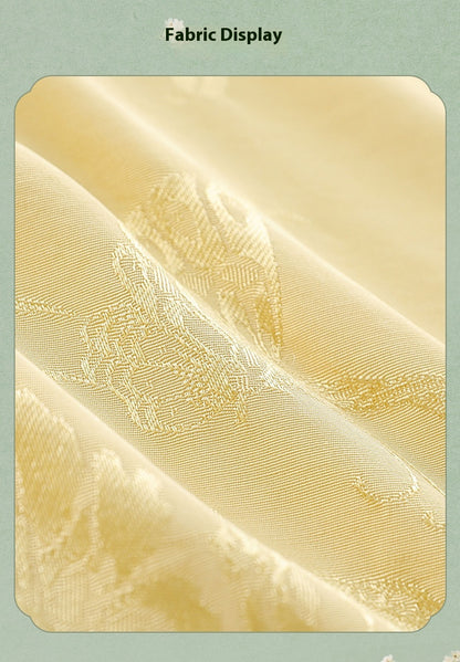 National Style Hanfu-Inspired Summer Set — Top & Pants for Children