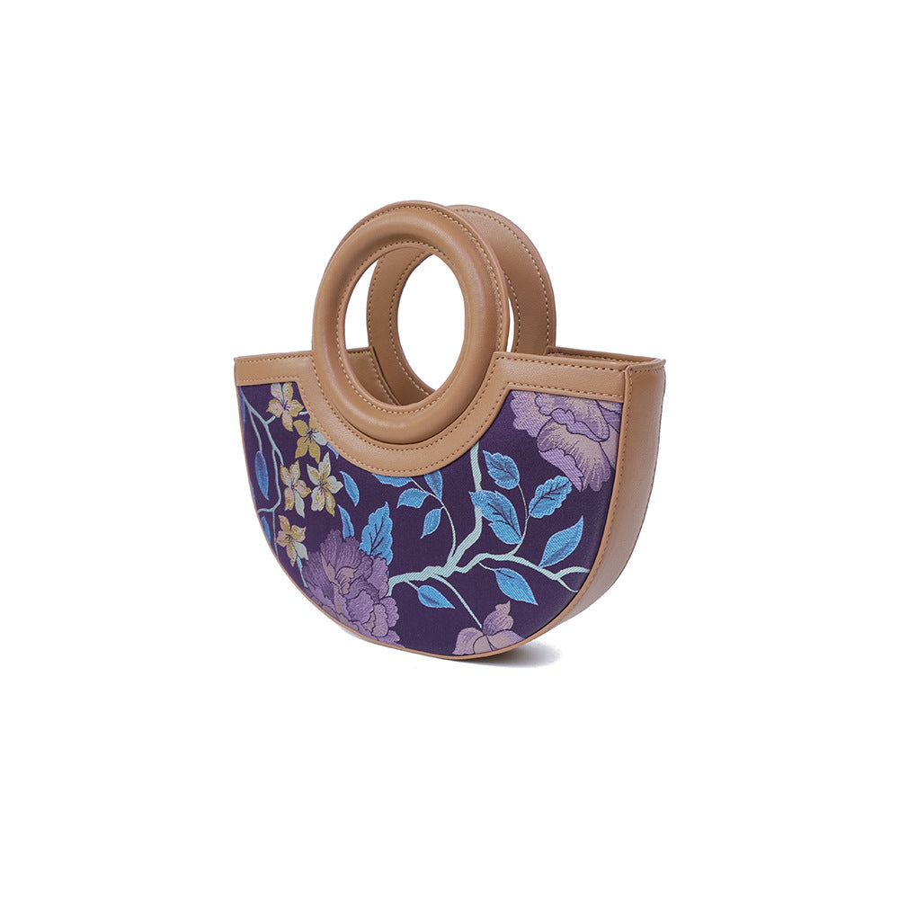 National Trend Song Brocade Shoulder Bag — Original Design Fashion Crossbody