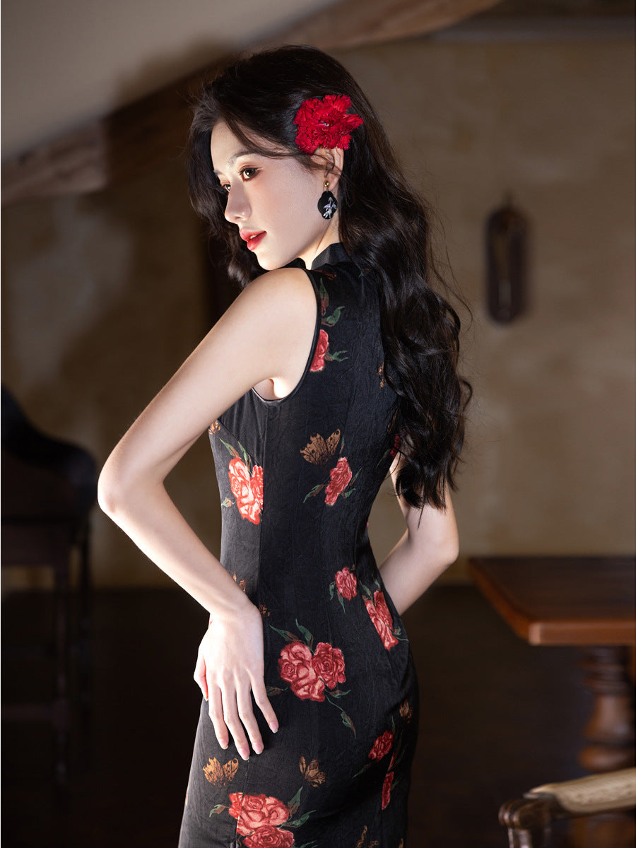 Youth Style Cheongsam – Retro Old Shanghai Women's Dress