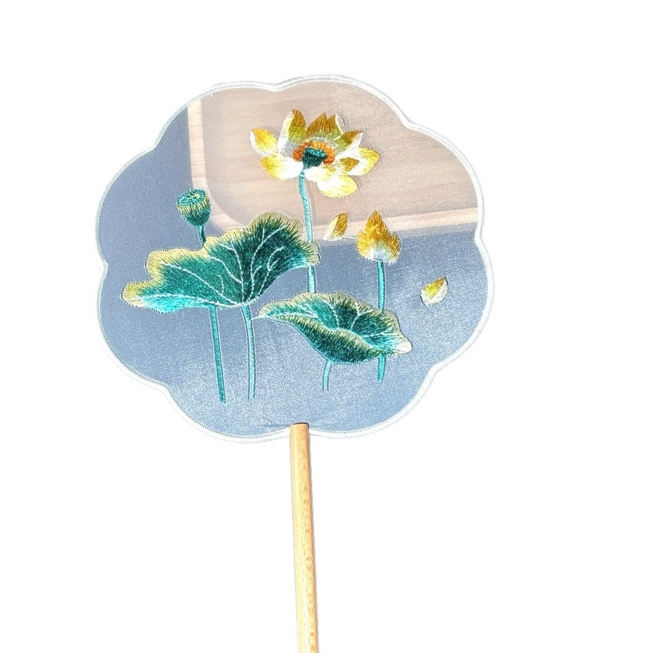 Suzhou Embroidered Round Fan — Hanfu Accessory for Women