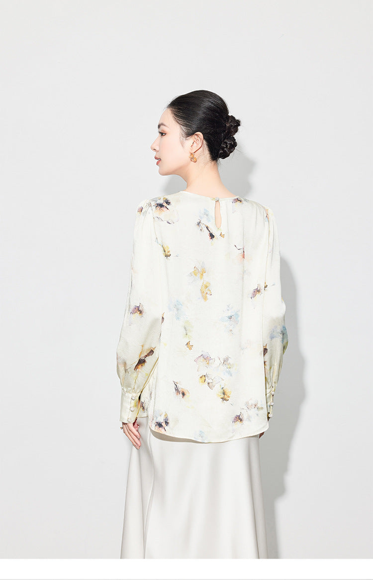 High-End Chinese National Style Spring Blouse