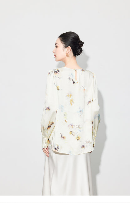 High-End Chinese National Style Spring Blouse