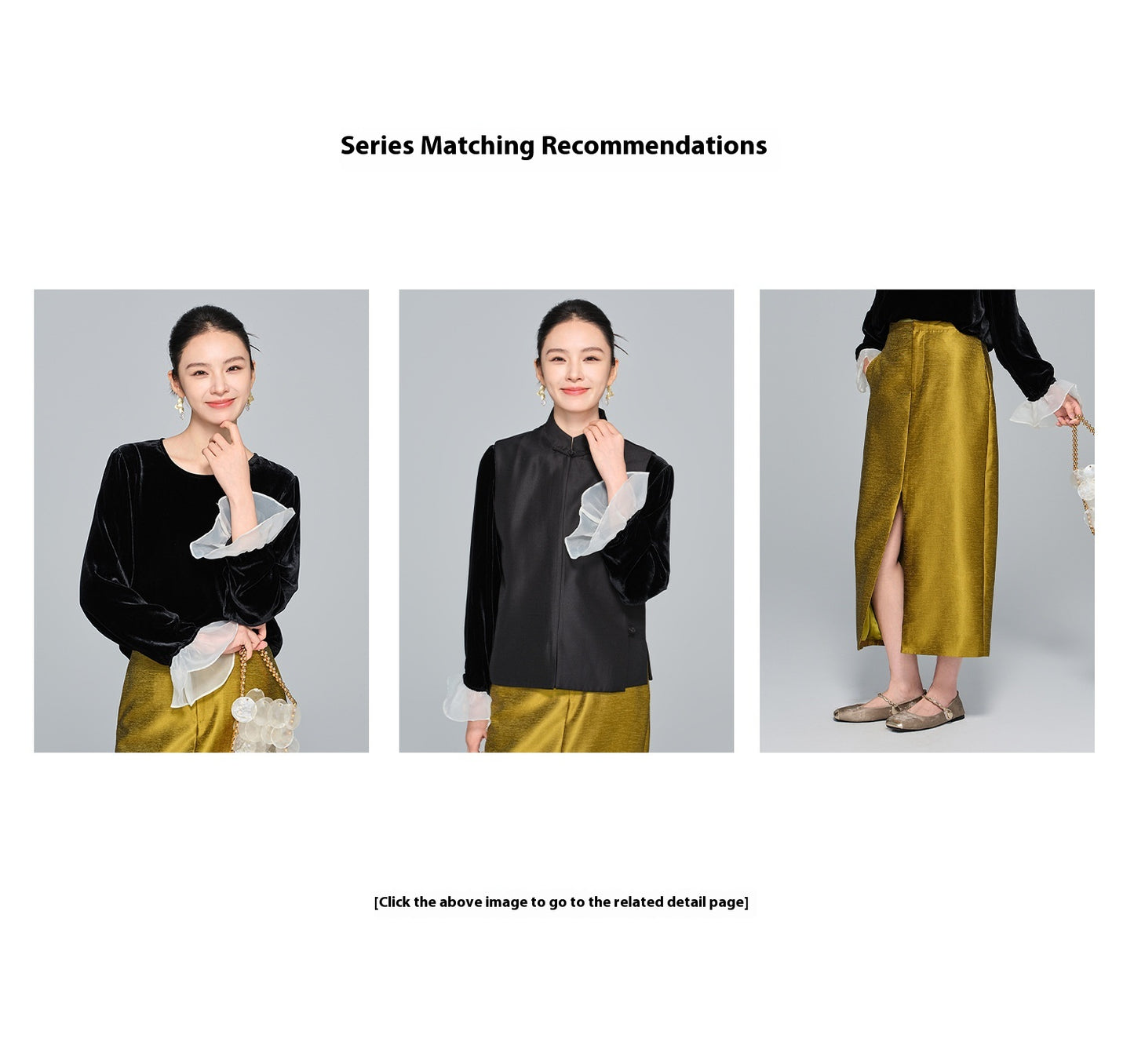 Slimming High-Waist Midi Skirt with Side Split for Women