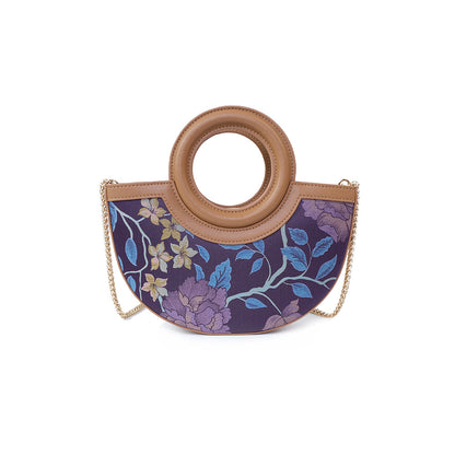 National Trend Song Brocade Shoulder Bag — Original Design Fashion Crossbody
