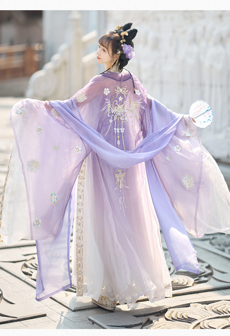 Fairy Hanfu Costume — Elegant Cloak & Flowing Ancient Outfit