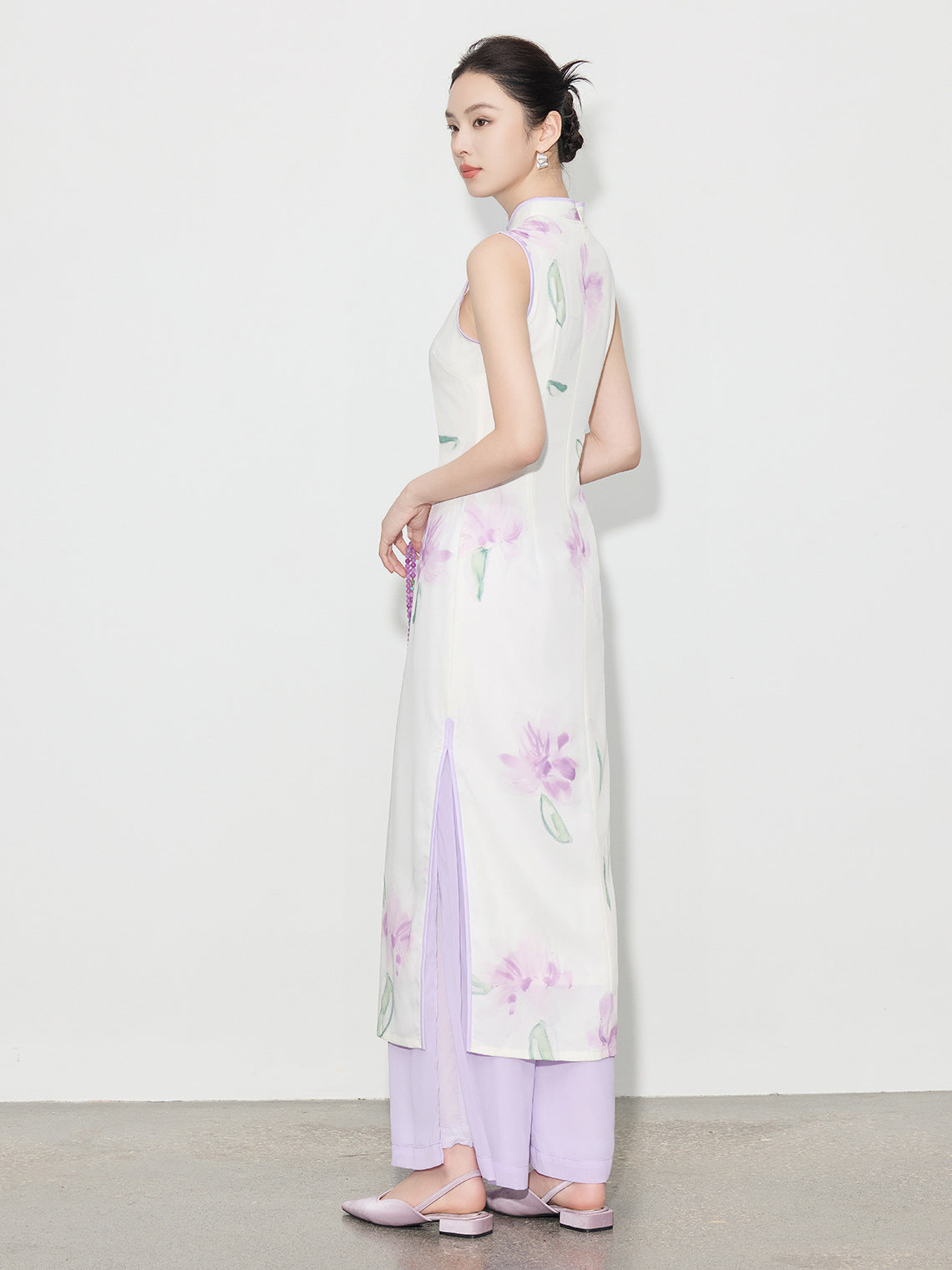 Elegant Slim Fit Chinese Dress – 2025 High-End Spring Summer