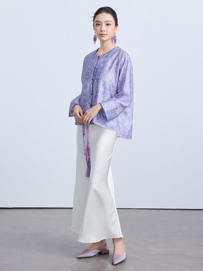 High-End Stylish Chinese Summer Top for Women