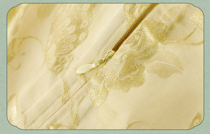 National Style Hanfu-Inspired Summer Set — Top & Pants for Children