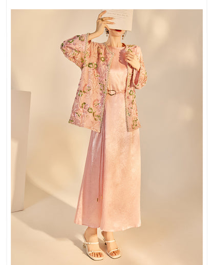 High-Cool Summer Dress | New Chinese Style Elegant Long Dress for Women