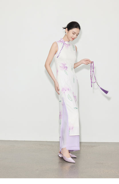 Elegant Slim Fit Chinese Dress – 2025 High-End Spring Summer