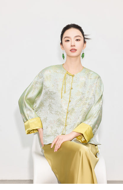 High-End Women's Jacquard Jacket